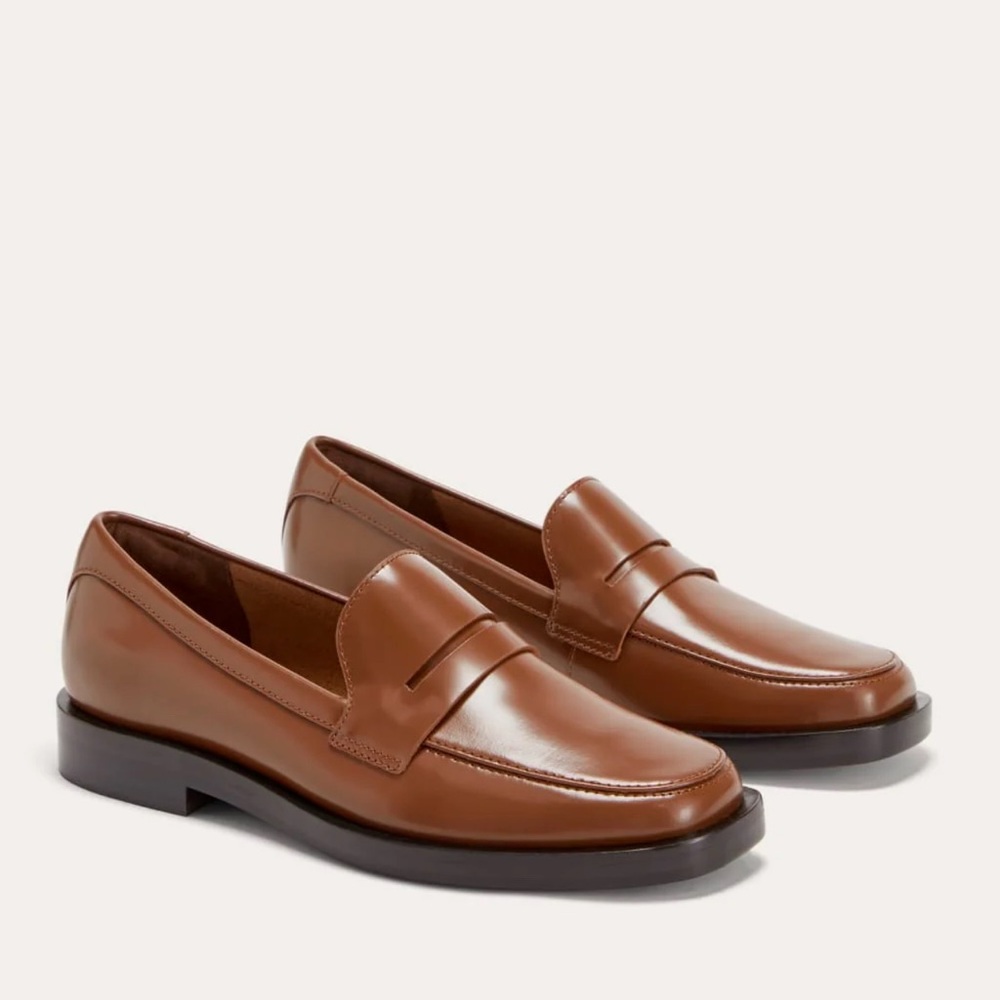 Everlane Leather Penny Loafers